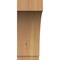 Ekena Millwork 4"W x 10"D x 10"H Imperial Rough Sawn Knee Brace, Western Red Cedar BRC04X10X10IMP00RWR - alternate 2